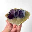 Natural Purple Fluorite Mineral Specimen,High Quality Specimen,MANAOSHAN,CHENZHOU,HUNAN,CHINA(100*70*44mm) - image 2