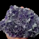 Natural Purple Fluorite Mineral Specimen,High Quality Specimen,XIANGHUALING,HUNAN,CHINA(170*110*50mm) - image 4
