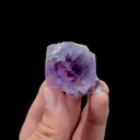 Natural Purple Fluorite Mineral Specimen,High Quality Specimen,XIANGHUALING,HUNAN,CHINA(37*32*23mm) - image 1