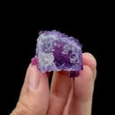 Natural Purple Fluorite Mineral Specimen,High Quality Specimen,XINJIANG,CHINA(28*32*29mm) - image 4