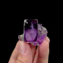 Natural Purple Fluorite Mineral Specimen,High Quality Specimen,YAO GANG XIAN,HUNAN,CHINA(36*27*32mm) - image 1