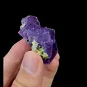 Natural Purple Fluorite Mineral Specimen,High Quality Specimen,YAO GANG XIAN,HUNAN,CHINA(48*33*25mm) - image 2