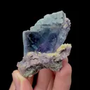Natural Purple Fluorite Mineral Specimen,High Quality Specimen,YAO GANG XIAN,HUNAN,CHINA(50*40*30mm) - image 1
