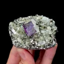 Natural Purple Fluorite Mineral Specimen,High Quality Specimen,YAO GANG XIAN,HUNAN,CHINA(66*54*32mm) - image 4