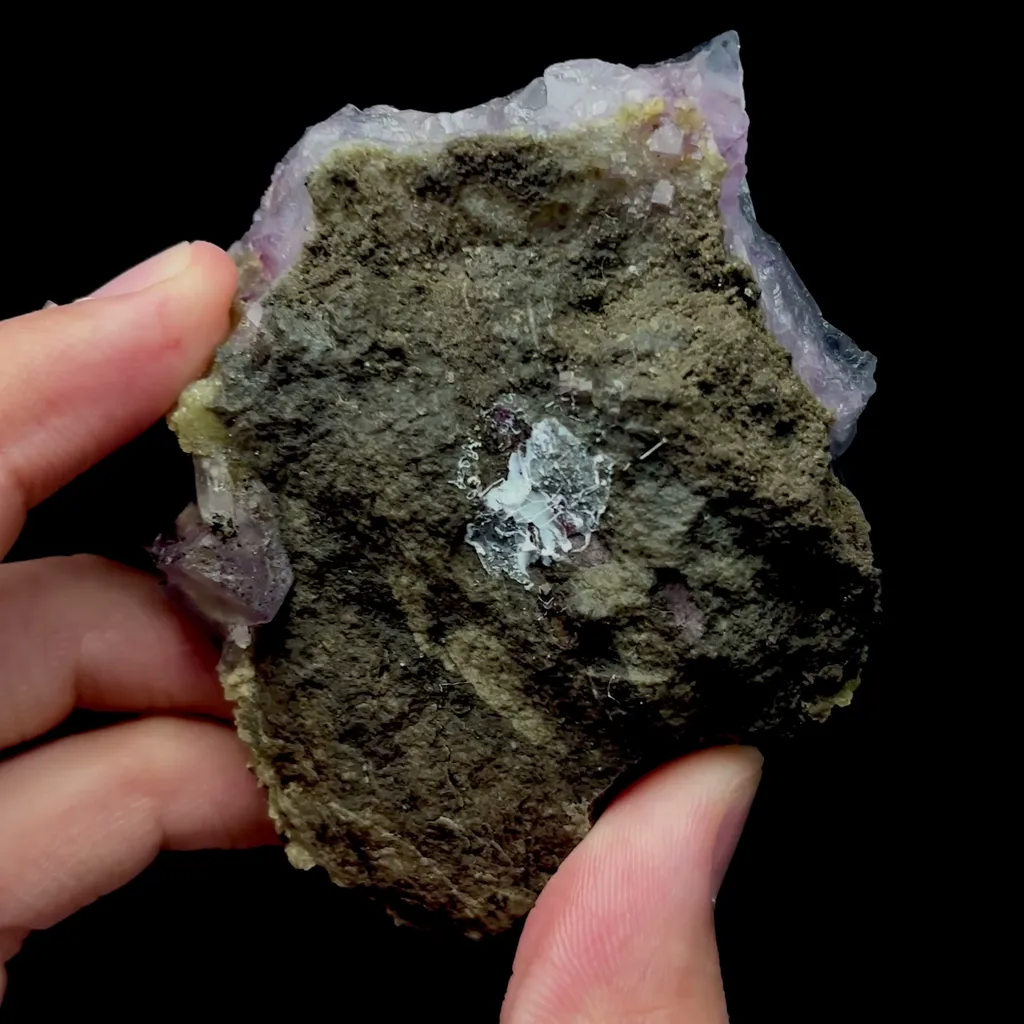 Natural Purple Fluorite Mineral Specimen,High Quality Specimen,YAO GANG XIAN,HUNAN,CHINA(70*65*44mm) - image 4