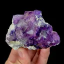 Natural Purple Fluorite Mineral Specimen,High Quality Specimen,YINDU,INNER MONGOLIA,CHINA(72*52*30mm) - image 1