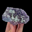 Natural Purple Fluorite Mineral Specimen,High Quality Specimen,YINDU,INNER MONGOLIA,CHINA(87*60*20mm) - image 4