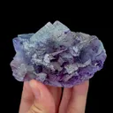 Natural Purple Fluorite Mineral Specimen,High Quality Specimen,YINDU,INNER MONGOLIA,CHINA(87*60*20mm) - image 1