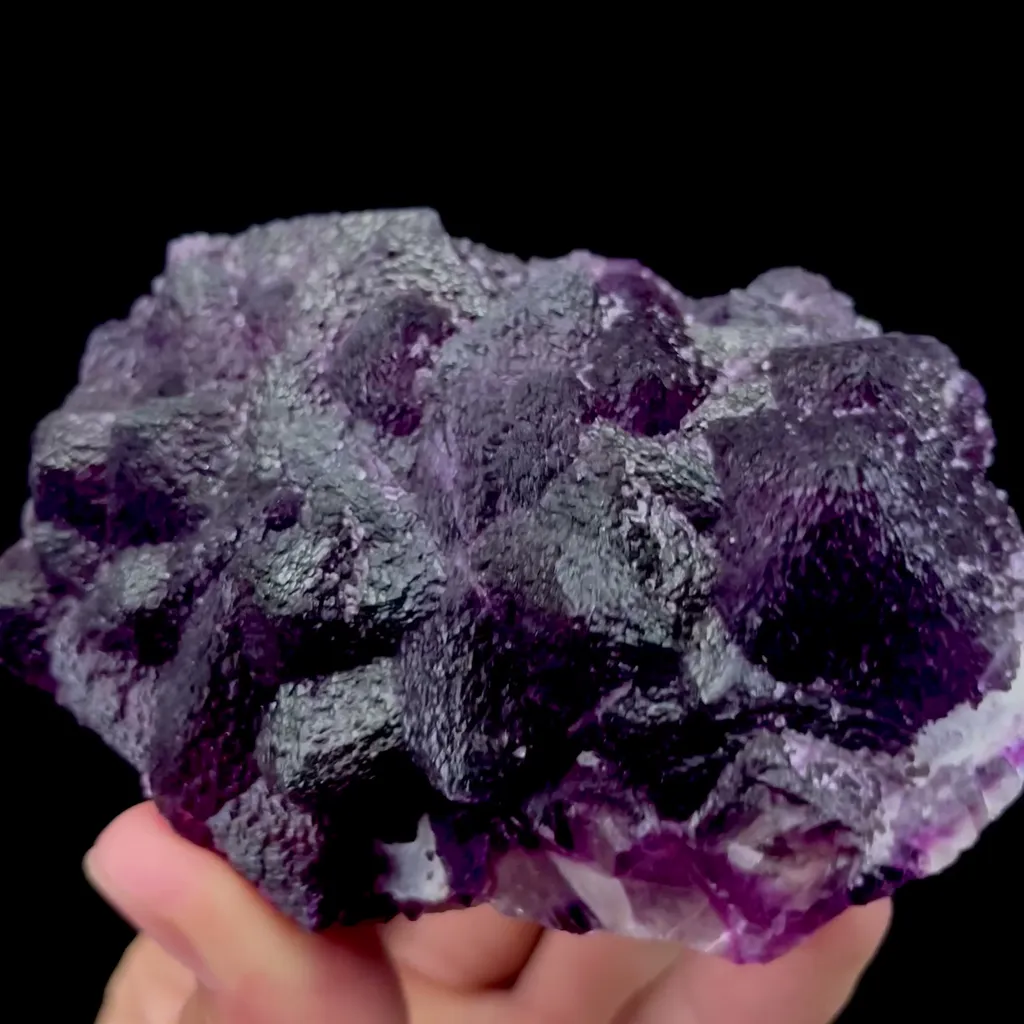 Natural Purple Fluorite Mineral Specimen,High Quality Specimen,ZHEJIANG,CHINA(95*65*35mm) - image 3