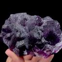Natural Purple Fluorite Mineral Specimen,High Quality Specimen,ZHEJIANG,CHINA(95*65*35mm) - image 3
