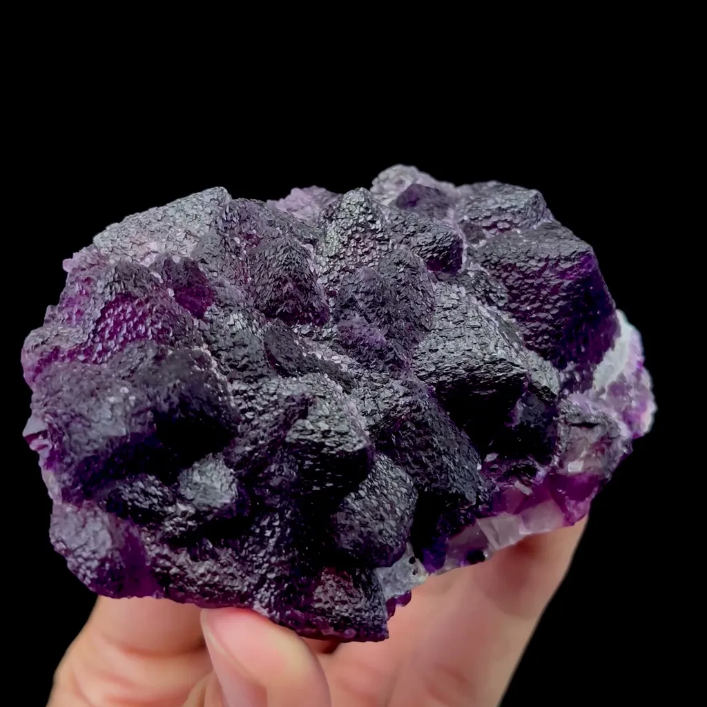 Natural Purple Fluorite Mineral Specimen,High Quality Specimen,ZHEJIANG,CHINA(95*65*35mm) - image 2