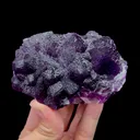Natural Purple Fluorite Mineral Specimen,High Quality Specimen,ZHEJIANG,CHINA(95*65*35mm) - image 4