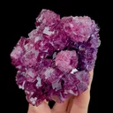 Natural Purple Fluorite Mineral Specimen,High Quality Stepped Specimen:ANHUI,CHINA (116*91*57mm) - image 3