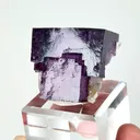 Natural Purple Fluorite, Mineral Specimen:Yaogangxian,Hunan (35*30*30MM) - image 2