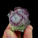 Natural Purple Fluorite, Mineral Specimen:Yaogangxian,Hunan (35*35*25MM) - image 7