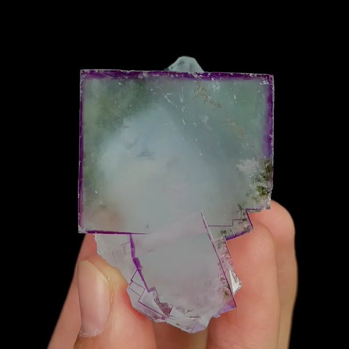 Natural Purple Fluorite, Mineral Specimen:Yaogangxian,Hunan (35*50*30MM) - image 6