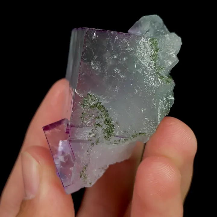 Natural Purple Fluorite, Mineral Specimen:Yaogangxian,Hunan (35*50*30MM) - image 4