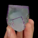 Natural Purple Fluorite, Mineral Specimen:Yaogangxian,Hunan (35*50*30MM) - image 2