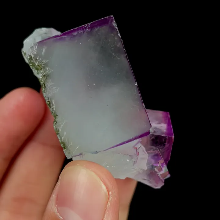 Natural Purple Fluorite, Mineral Specimen:Yaogangxian,Hunan (35*50*30MM) - image 3