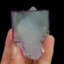 Natural Purple Fluorite, Mineral Specimen:Yaogangxian,Hunan (35*50*30MM) - image 1