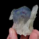 Natural Purple Fluorite, Mineral Specimen:Yaogangxian,Hunan (45*45*30MM) - image 3