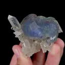 Natural Purple Fluorite, Mineral Specimen:Yaogangxian,Hunan (45*45*30MM) - image 7