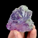 Natural Purple Fluorite, Mineral Specimen:Yaogangxian,Hunan (55*55*15MM) - image 4