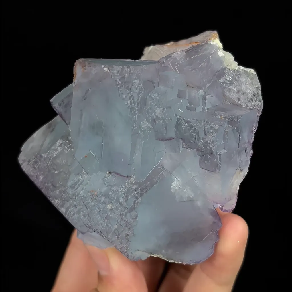 Natural Purple Fluorite, Mineral Specimen:Yaogangxian,Hunan (70*75*45MM) - image 3