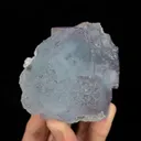 Natural Purple Fluorite, Mineral Specimen:Yaogangxian,Hunan (70*75*45MM) - image 4