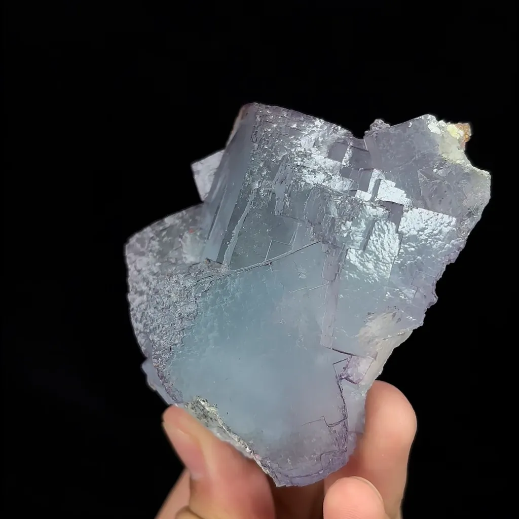 Natural Purple Fluorite, Mineral Specimen:Yaogangxian,Hunan (70*75*45MM) - image 2