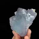 Natural Purple Fluorite, Mineral Specimen:Yaogangxian,Hunan (70*75*45MM) - image 2