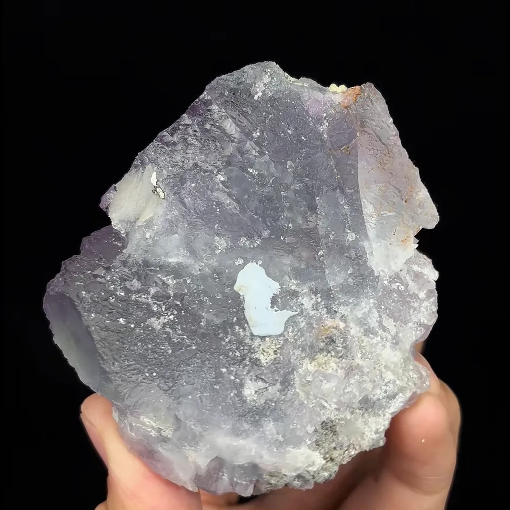 Natural Purple Fluorite, Mineral Specimen:Yaogangxian,Hunan (70*75*45MM) - image 5