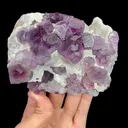 Natural Purple Fluorite, Mineral Specimen:Zhejiang,China (130*100*50MM) - image 6