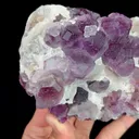 Natural Purple Fluorite, Mineral Specimen:Zhejiang,China (130*100*50MM) - image 3