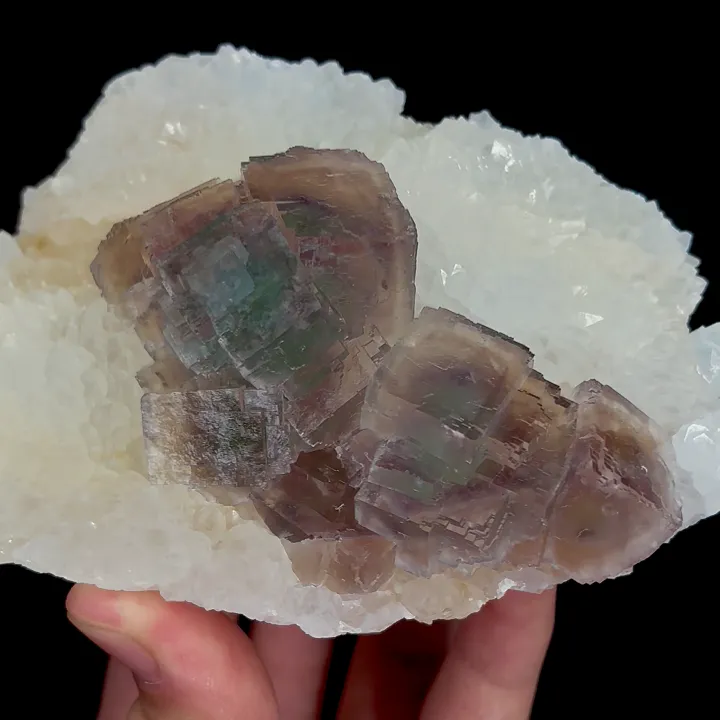 Natural Purple Fluorite, Mineral Specimen:Zhejiang,China (130*90*50MM) - image 4