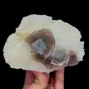 Natural Purple Fluorite, Mineral Specimen:Zhejiang,China (130*90*50MM) - image 3