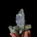 Natural Purple Fluorite, Quartz and Arsenopyrite,Mineral specimen: Yindu,Inner Mongolia (75*85*40MM) - image 4