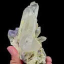 Natural Purple Fluorite with Crystal and Mica Mineral Specimen,High Quality Specimen,YAO GANG XIAN,HUNAN,CHINA(100*80*100mm) - image 3