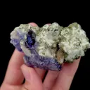 Natural Purple Fluorite with Dolomite and Mica Mineral Specimen,High Quality Specimen,YUNXIAO,FUJIAN,CHINA(73*44*33mm) - image 3