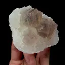 Natural Purple Fluorite with Green Core Mineral Specimen,High Quality Specimen,ZHEJIANG,CHINA(84*65*35mm) - image 3