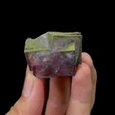 Natural Purple Fluorite with Pyrite Mineral Specimen,High Quality Specimen,YAO GANG XIAN,HUNAN,CHINA(33*31*16mm) - image 3
