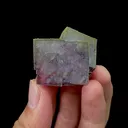 Natural Purple Fluorite with Pyrite Mineral Specimen,High Quality Specimen,YAO GANG XIAN,HUNAN,CHINA(33*31*16mm) - image 1