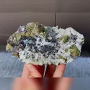 Natural Purple Fluorite with Quartz and Arsenopyrite Symbiosis comes from Yaogangxian,Hunan 110*70*30MM - image 3