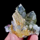 Natural Purple Fluorite with Quartz and Calcite, Mineral Specimen:Yaogangxian,Hunan (55*50*30MM) - image 2