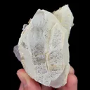 Natural Purple Fluorite with Scheelite and Clear Quartz, Mineral Specimen:Yaogangxian,Hunan (65*65*60MM) - image 2