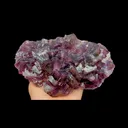 Natural Purple Fluorite,Cube Mineral Specimen:HENAN China (205*30*130mm) - image 1