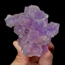Natural Purple Fluorite,Ladder Pattern Mineral Specimen: YUNNAN (85*50*60mm) - image 2