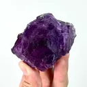 Natural Purple Fluorite,Ladder Pattern Mineral Specimen:FUJIAN (42*72*52mm) - image 1
