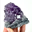 Natural Purple Fluorite,Ladder Pattern Mineral Specimen:FUJIAN (70*60*60mm) - image 3