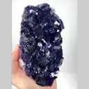 Natural Purple Fluorite,Ladder Pattern Mineral Specimen:HENAN China (190*70*115mm) - image 3
